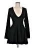 Shein Solid Black Cocktail Dress Size M - photo 1