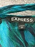 Express 100% Polyester Teal 3/4 Sleeve Blouse Size S - photo 7