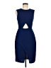 BCBGMAXAZRIA 100% Polyester Blue Cocktail Dress Size 6 - photo 1