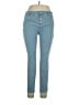Old Navy Stripes Blue Jeans Size 14 (petite) - photo 1