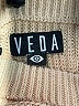 Veda Stripes Tan Turtleneck Sweater Size S - photo 7