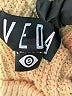 Veda Stripes Tan Turtleneck Sweater Size S - photo 9