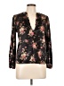 Unbranded 100% Polyester Black Long Sleeve Blouse Size L - photo 1