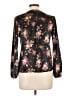 Unbranded 100% Polyester Black Long Sleeve Blouse Size L - photo 2