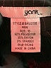 Yank Stripes Black Dress Pants Size 10 - photo 8