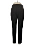 Ecru Solid Black Dress Pants Size L - photo 2