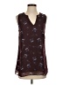 CAbi 100% Polyester Brown Sleeveless Blouse Size XS - photo 1