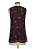 CAbi 100% Polyester Brown Sleeveless Blouse Size XS - photo 2