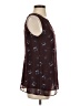 CAbi 100% Polyester Brown Sleeveless Blouse Size XS - photo 4