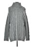 Marina Moscone Gray Turtleneck Sweater Size L - photo 1