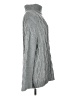 Marina Moscone Gray Turtleneck Sweater Size L - photo 4