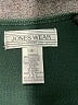 Jones Wear Stripes Green Pullover Sweater Size S - photo 7