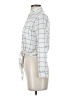 Love Notes 100% Rayon Ivory Long Sleeve Blouse Size S - photo 5