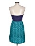 Roxy Paisley Teal Cocktail Dress Size L - photo 2