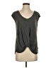 Terez Gray Short Sleeve Top Size S - photo 1