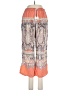 E by Eloise Paisley Orange Casual Pants Size M - photo 1