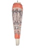 E by Eloise Paisley Orange Casual Pants Size M - photo 4