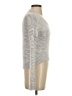 Xhilaration Metallic Silver Pullover Sweater Size XS - photo 4