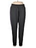 Adidas Solid Gray Track Pants Size L - photo 1