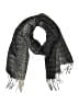 Collection 18 100% Polyester Black Gray Scarf One size - photo 1