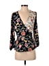 Ann Taylor LOFT Outlet 100% Polyester Black 3/4 Sleeve Blouse Size XXS - photo 1
