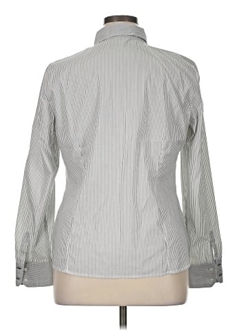Attention Long Sleeve Button-Down Shirt (view 2)