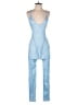 Shein Solid Blue Jumpsuit Size 4 - photo 1