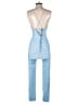 Shein Solid Blue Jumpsuit Size 4 - photo 2