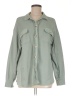 Unbranded Solid Green Long Sleeve Blouse Size M - photo 1