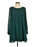 LoveRiche 100% Polyester Solid Teal Casual Dress Size S - photo 1