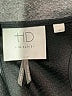 HD in Paris Solid Black Casual Dress Size XS - photo 7