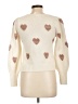 Splendid Hearts Ivory Pullover Sweater Size L - photo 2