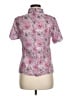 Jil Sander Print Pink Short Sleeve Blouse Size M (estimated) - photo 2