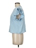 Zara Blue Short Sleeve Top Size M - photo 5
