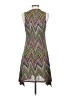 Neesha Chevron-herringbone Green Casual Dress Size Sm - Med - photo 2
