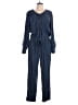 Ann Taylor LOFT Blue Jumpsuit Size M - photo 1