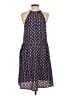 Unbranded 100% Polyester Print Blue Casual Dress Size S - photo 2