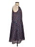Unbranded 100% Polyester Print Blue Casual Dress Size S - photo 4