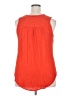 Torrid 100% Rayon Orange Sleeveless Blouse Size 2X Plus (2) - photo 2