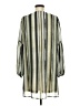 Entro 100% Polyester Stripes Green Casual Dress Size M - photo 2