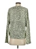 Z Supply Animal Print Green Cardigan Size S - photo 2
