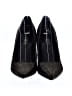 Nine West Metallic Black Gold Heels Size 6 1/2 - photo 2