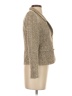 Petite Sophisticate Tweed Gold Blazer Size 0 - photo 4