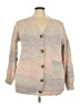 Shein Curve 100% Acrylic Tan Cardigan Size 3XL - photo 1