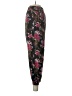 Delia's Floral Black Casual Pants Size 2 - photo 4