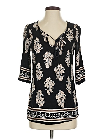 Unique Spectrum 3/4 Sleeve Blouse (view 1)