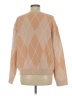 Ann Taylor Argyle Tan Pullover Sweater Size M - photo 2
