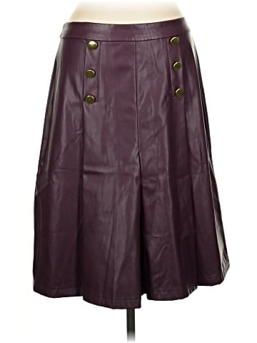 Liz Claiborne Faux Leather Skirt (view 1)