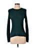 Ann Taylor LOFT Outlet 100% Cotton Teal Pullover Sweater Size M - photo 1