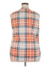 French Laundry 100% Polyester Orange Sleeveless Blouse Size 2X - photo 2